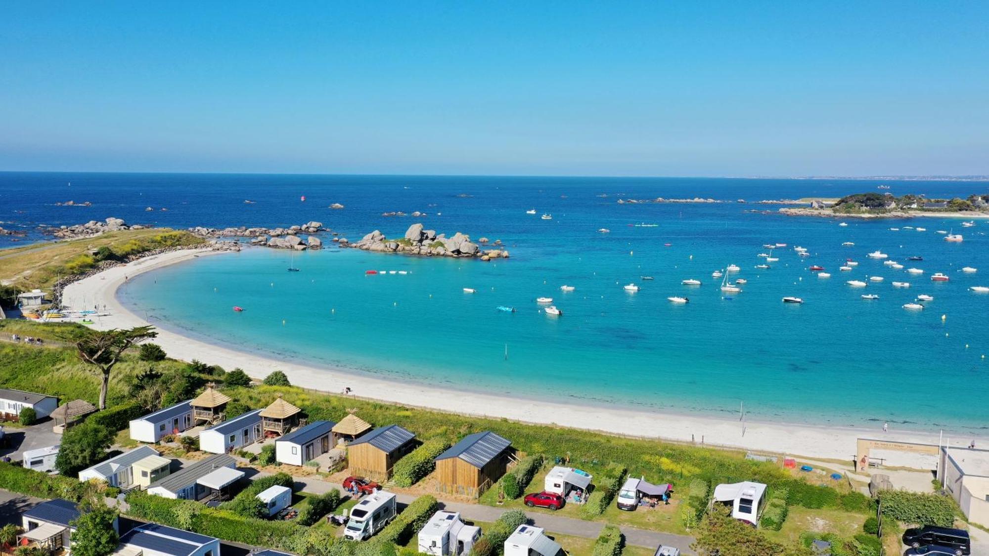 Camping De La Cote Des Legendes Brignogan-Plages Exterior foto